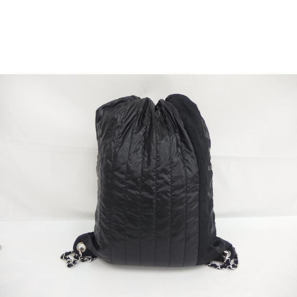 Chanel Collection 19SS Black Backpack Nylon